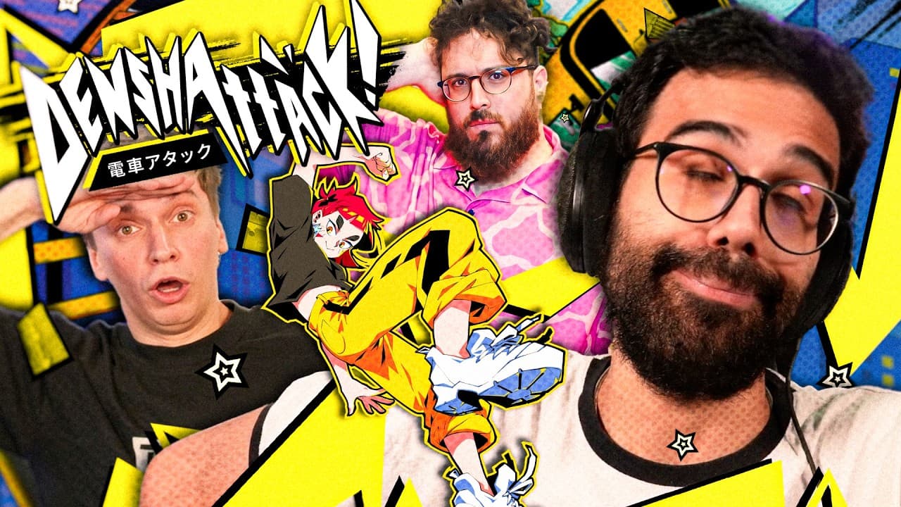 I PlatformGuys e Marco Merrino in una sessione di gaming su Denshattack con Dario Moccia e Sdrumox
