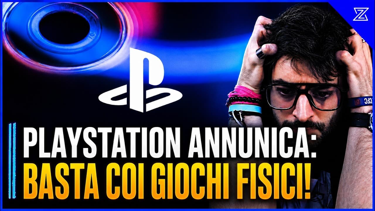 PlayStation uccide il disco fisico: dal 2028 SOLO DIGITALE, ecco cosa cambia!
