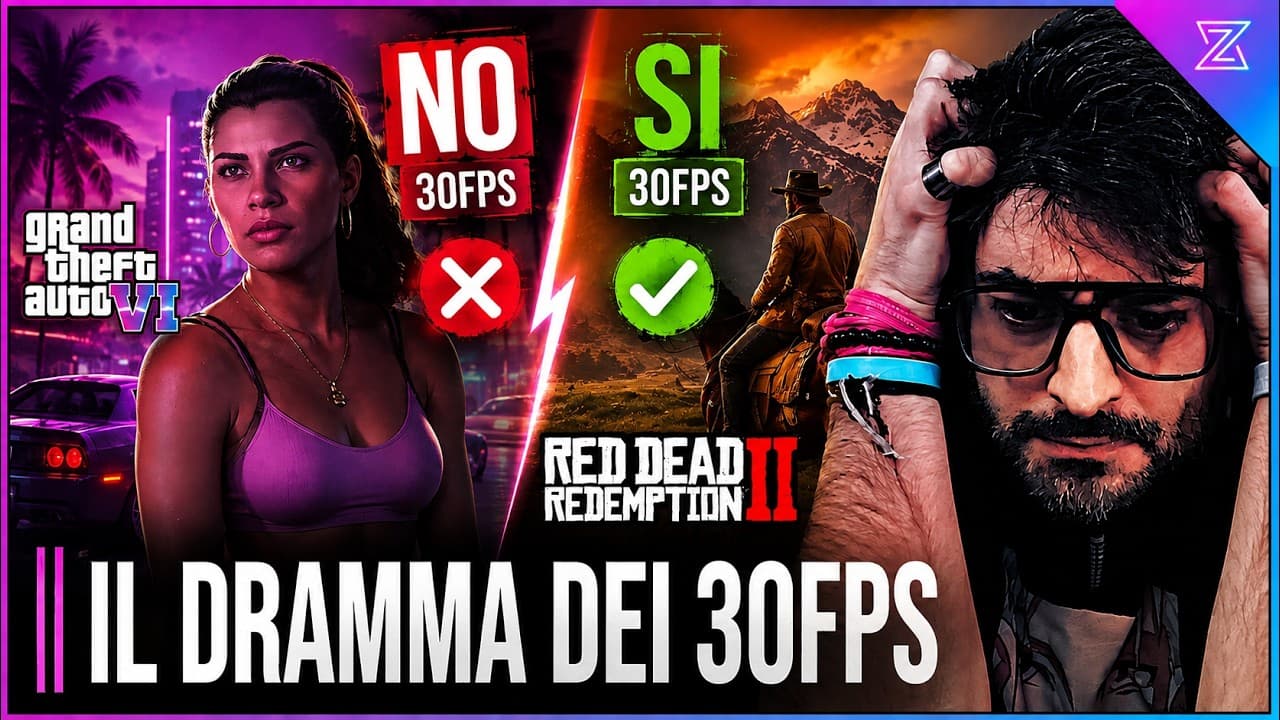 GTA VI a 30 fps: la polemica e il confronto con Red Dead Redemption 2