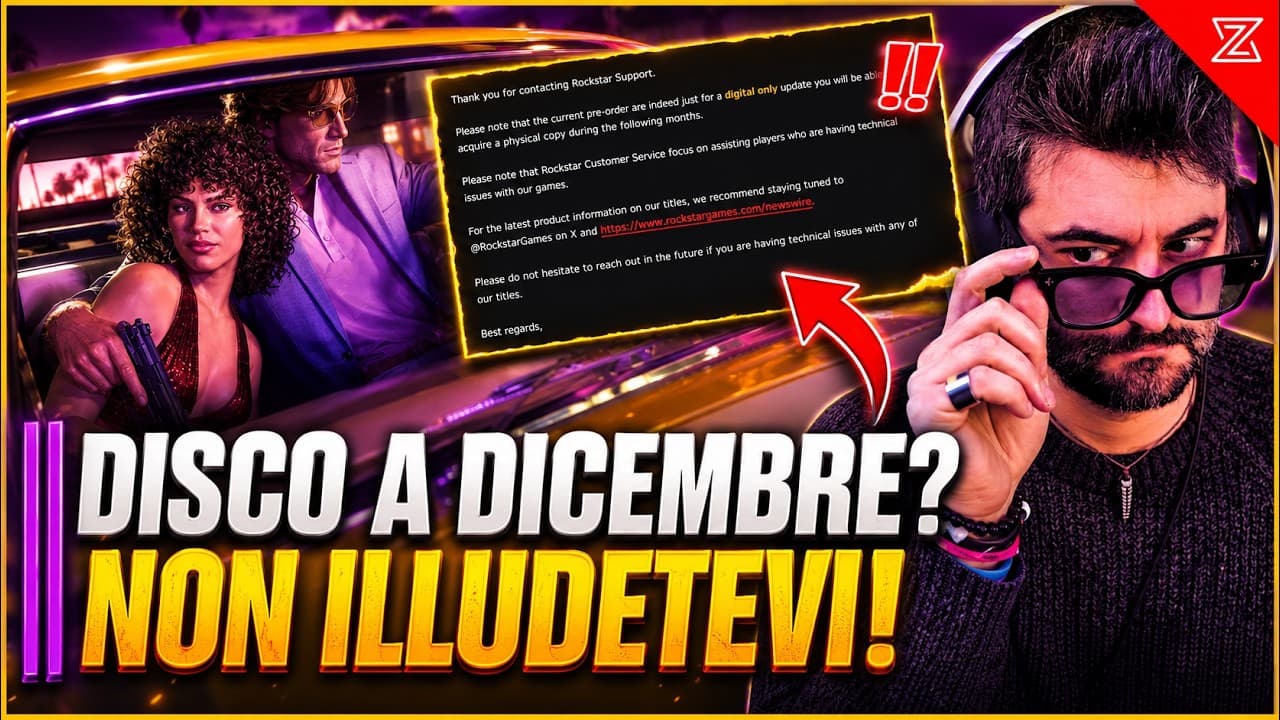Nessuna versione fisica su disco di GTA VI a dicembre: la verità smentisce le indiscrezioni