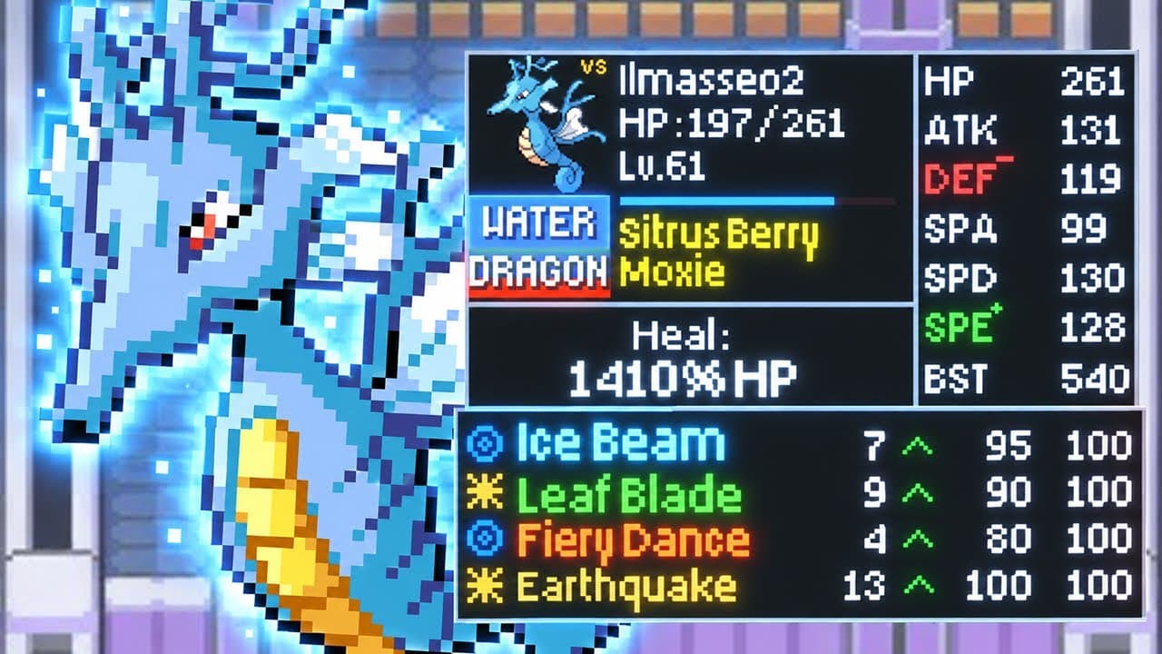 Il KINGDRA che impara solo bombe: sfida in Kaizo Ranked S4