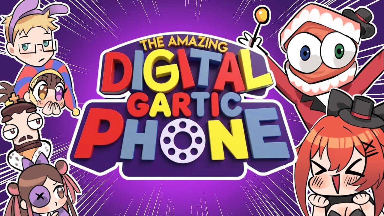 Sfida Creativa: The Amazing Digital Circus su Gartic Phone