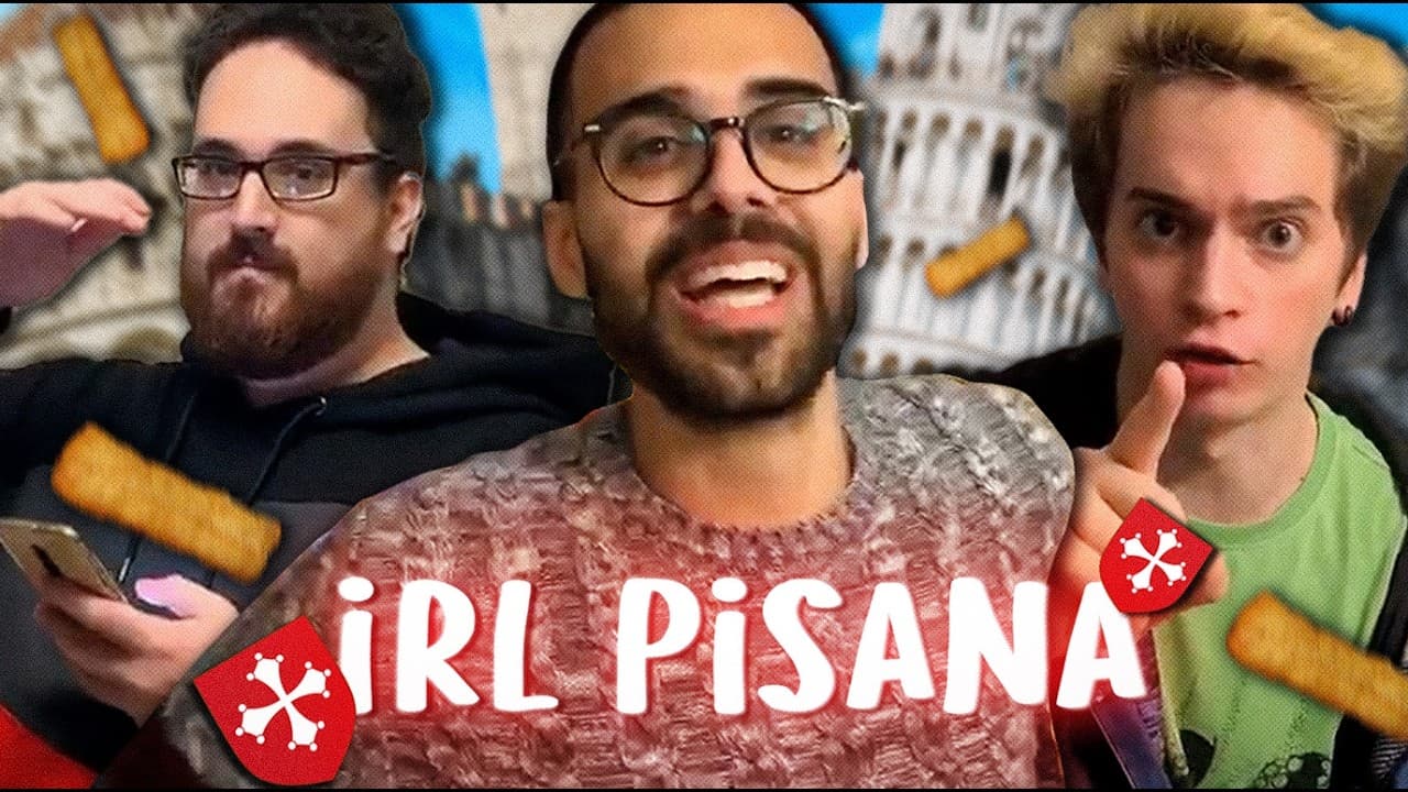 La Prima Leggendaria Incontro IRL a Pisa con Dario Moccia, Sdrumox e Marco Merrino