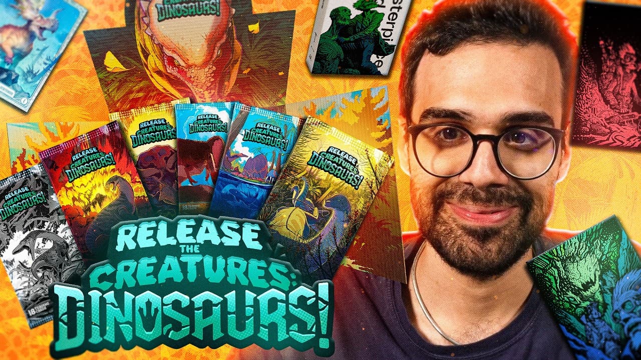 Dario Moccia apre i box di "Dinosaurs!" e "MCS Vol. III Viaggio al Centro della Terra"