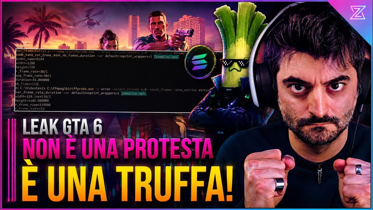 GTA VI, leak e criptovalute: un sospetto dietro i video dell'hacker