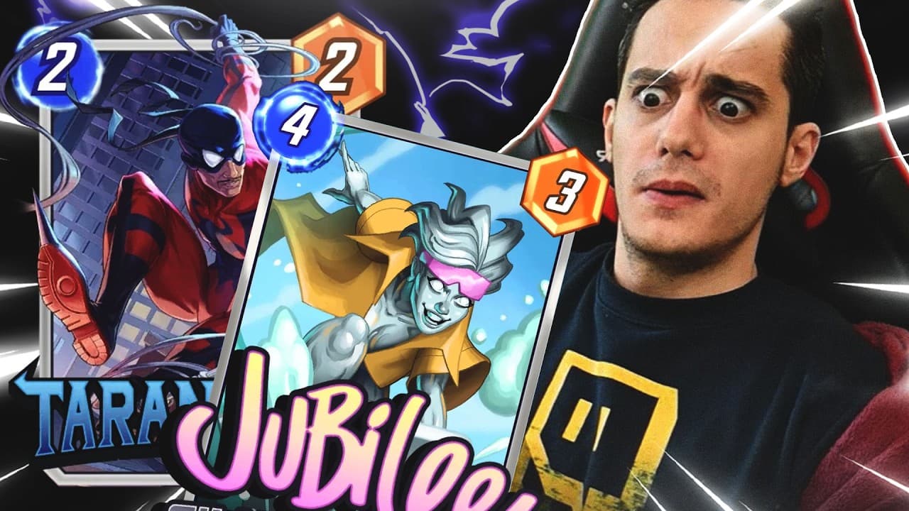 Deck Tarantula/Jubilee con il 75% di vittorie: una strategia sorprendente in Marvel Snap