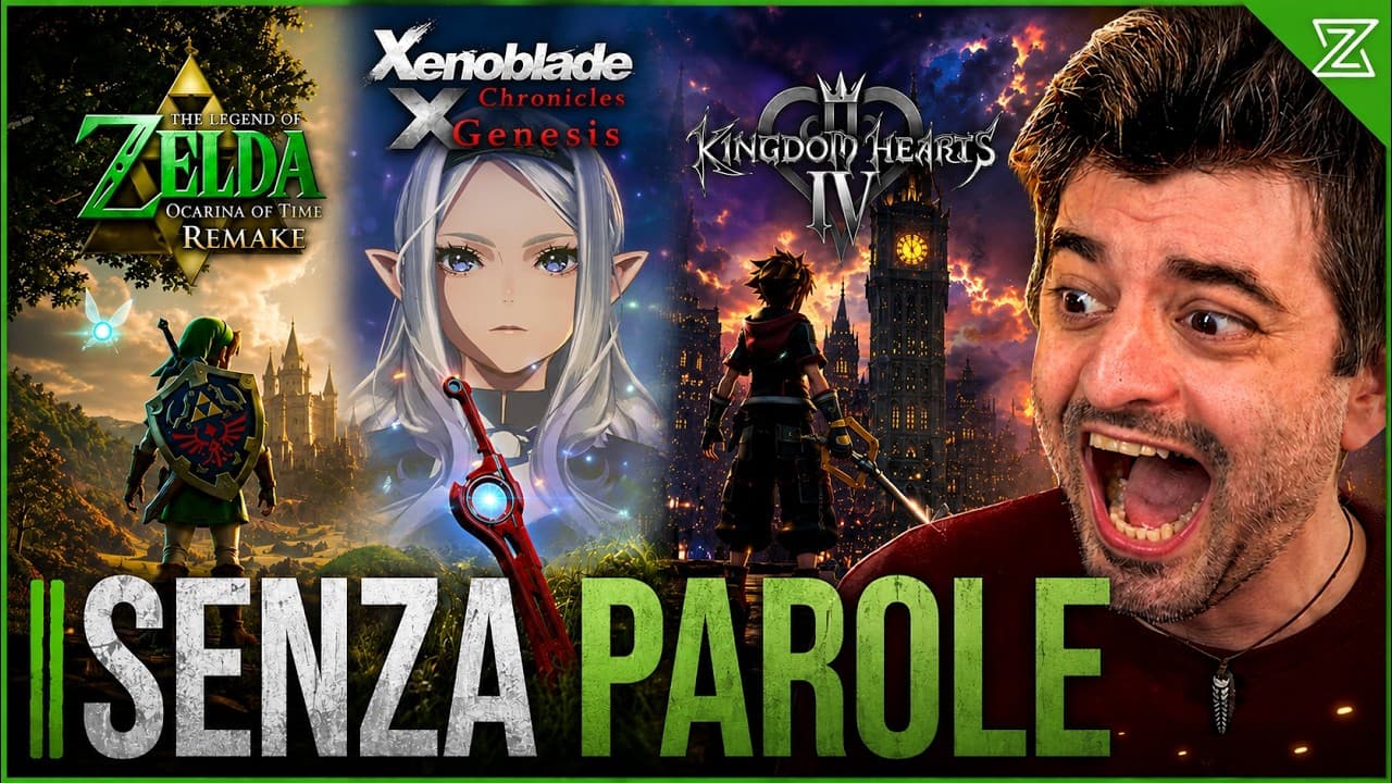 Nintendo Direct: Zelda Ocarina, Kingdom Hearts 4 e Xenoblade Genesis rivoluzionano il 2026