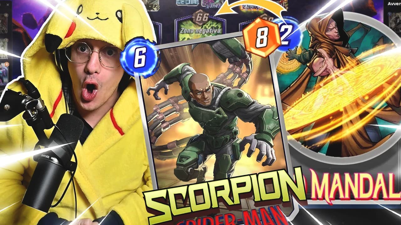 La combo più potente e controversa di Marvel Snap: Scorpion e Mandala