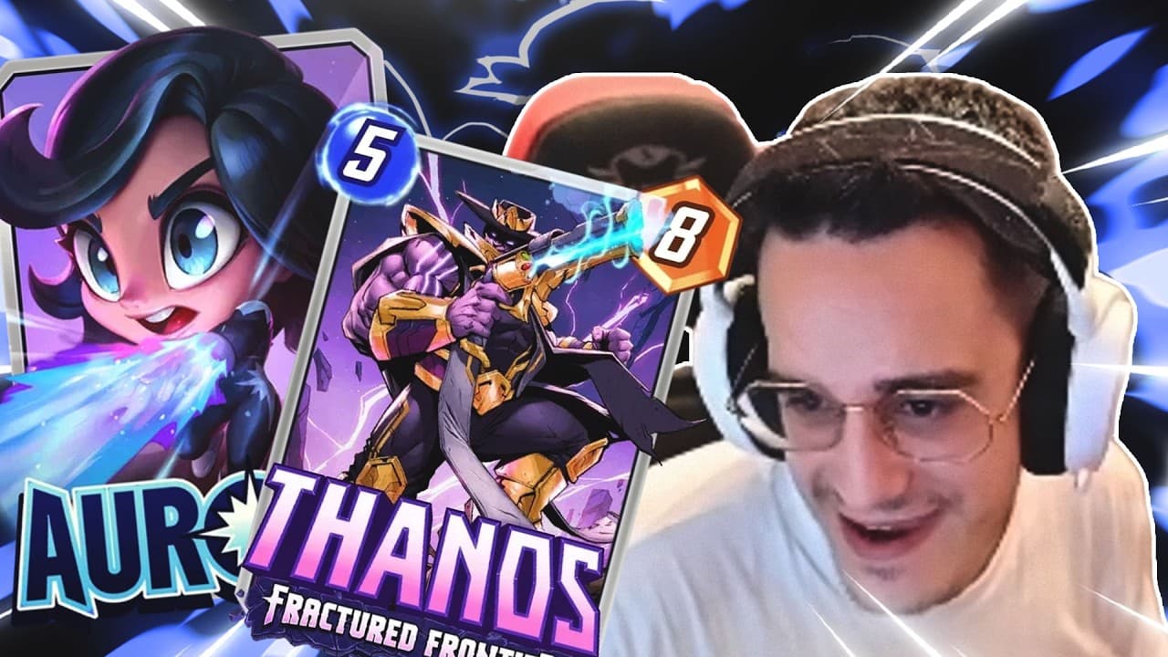 Il Deck THANOS-AURORA definito il migliore da un Top 10 in Marvel Snap