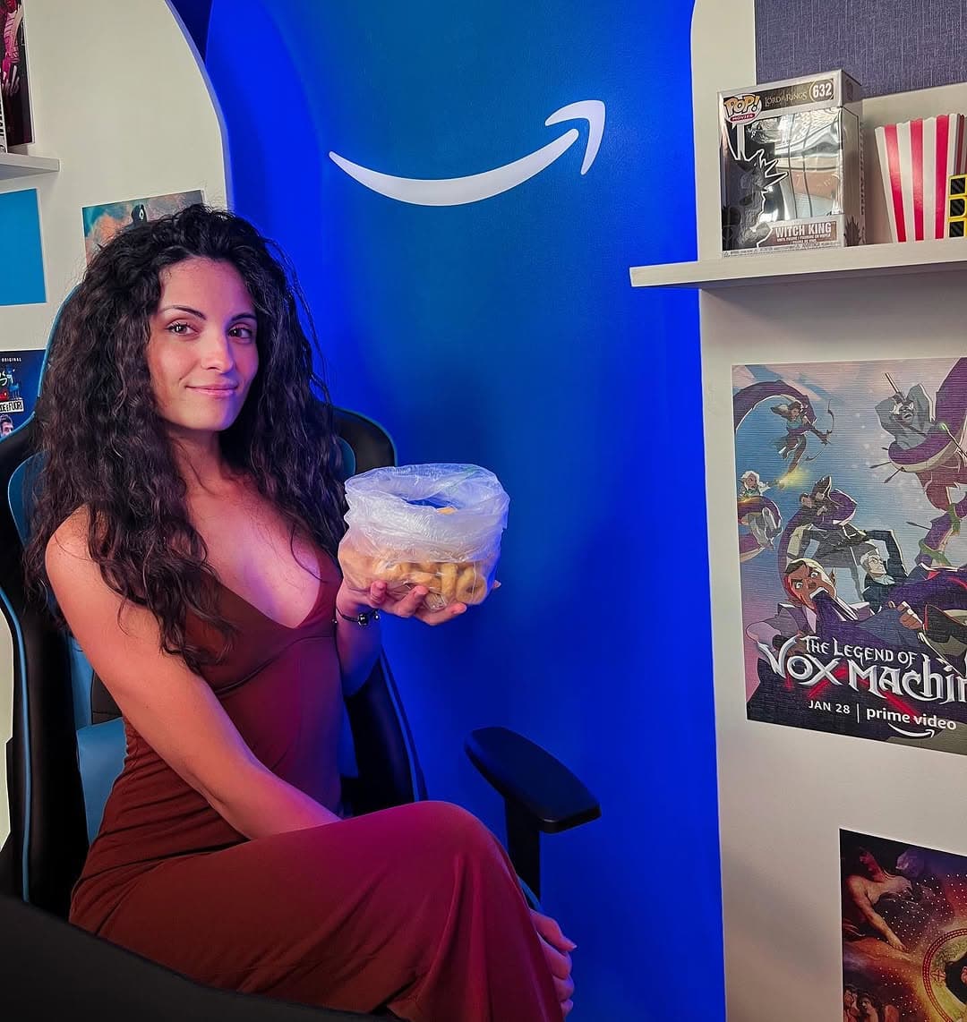 Io, i taralli e la mia postazione negli studi di @primevideoit per la rubrica di doppiaggio su Twitc Case Study: Io, i taralli e la mia postazione negli studi di @...