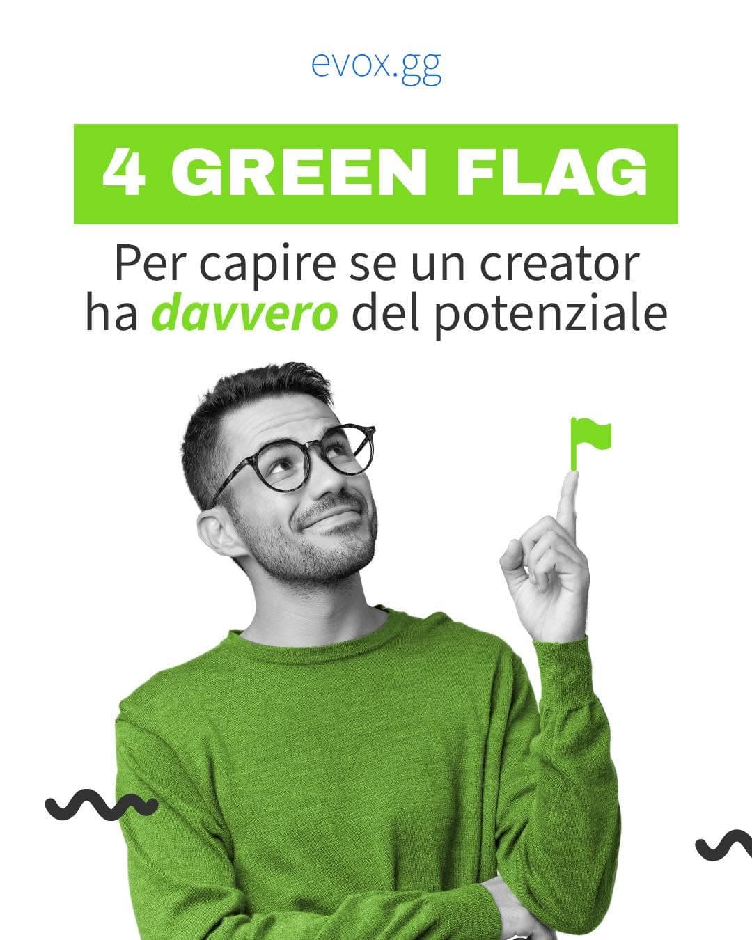 Abbiamo chiesto alla community quali sono le principali green flag che indicano un creator forte, vi Case Study: Abbiamo chiesto alla community quali sono le princ...