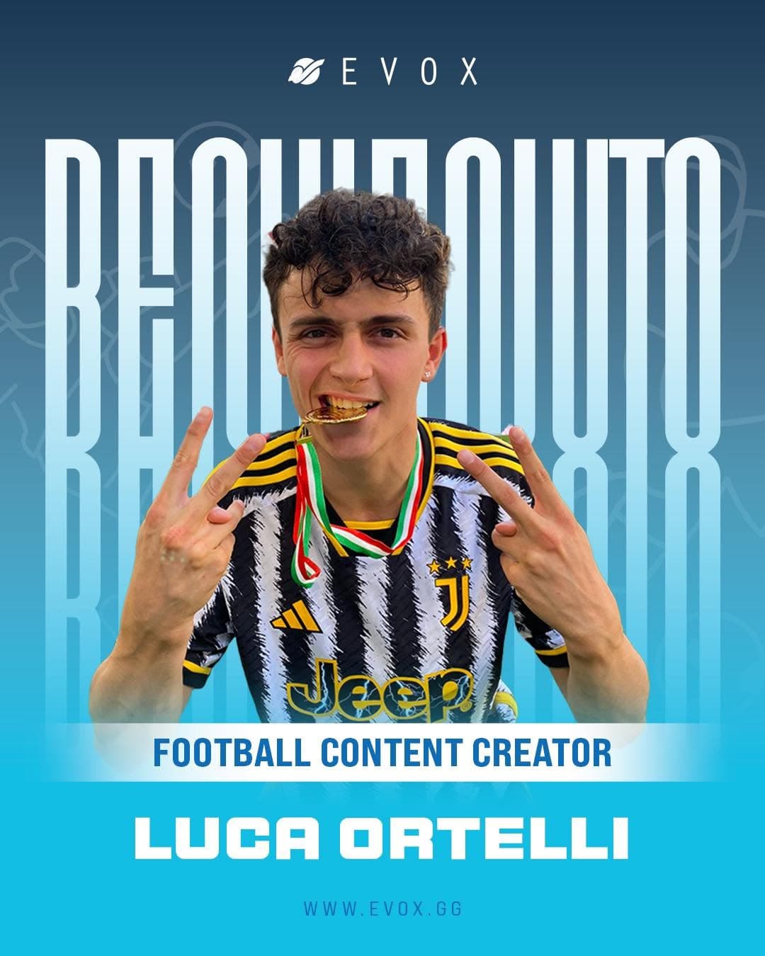 Diamo il benvenuto a un nuovo creator: @lucaortellii ⚽️🏆
Football content creator, vive il calcio Case Study: Diamo il benvenuto a un nuovo creator: @lucaortell...