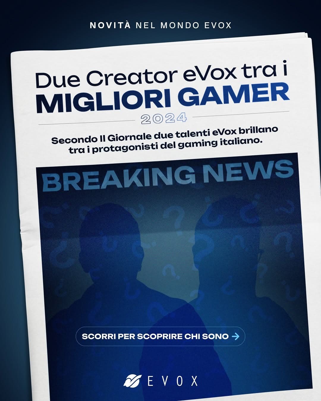 Il Giornale ha incluso @zergantis_official e @topgames_italia , due talenti eVox, nella lista dei mi Case Study: Il Giornale ha incluso @zergantis_official e @topg...