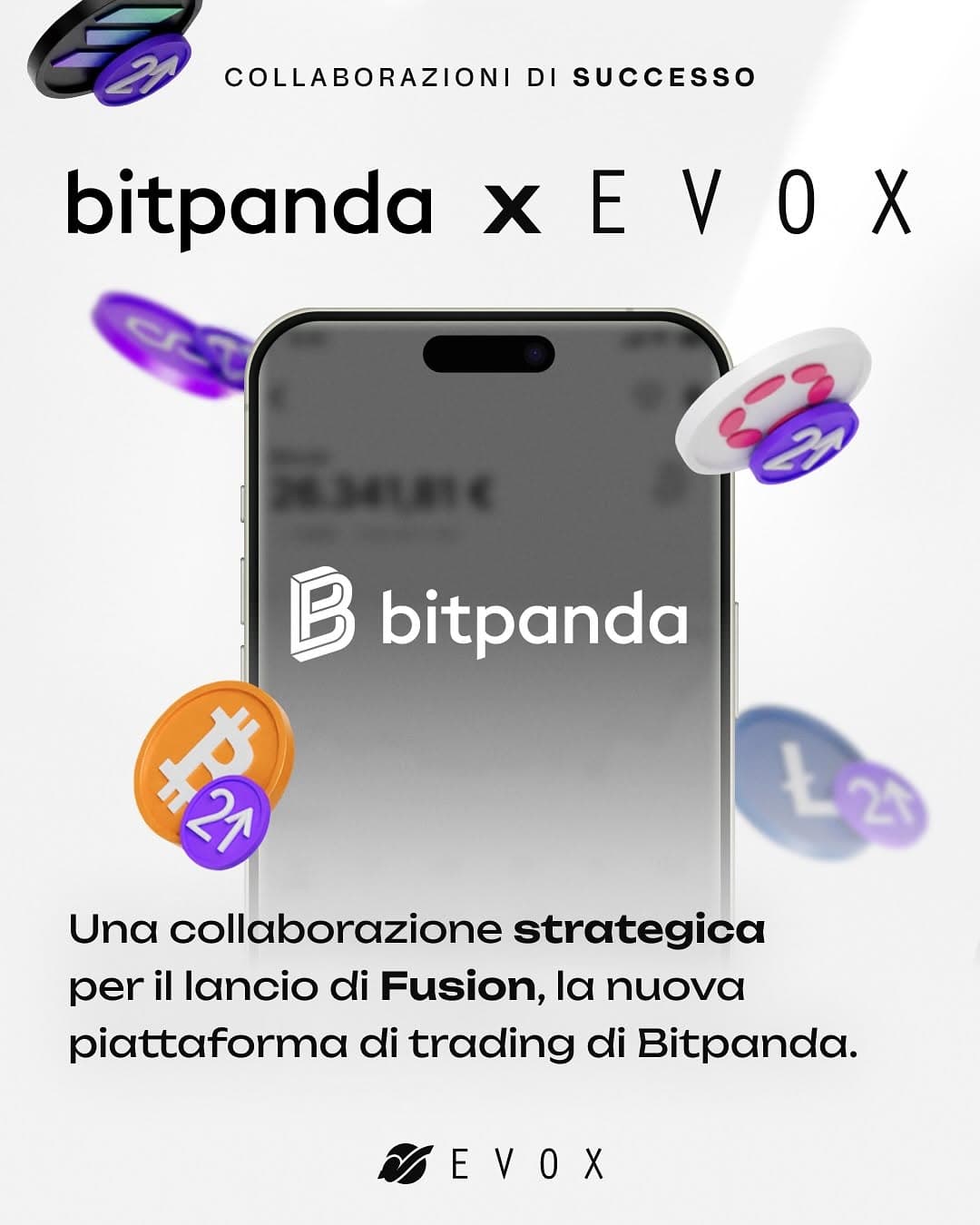 eVox e Bitpanda uniscono le forze per portare il trading al livello successivo! 📈
Grazie ai top cr Case Study: eVox e Bitpanda uniscono le forze per portare il t...