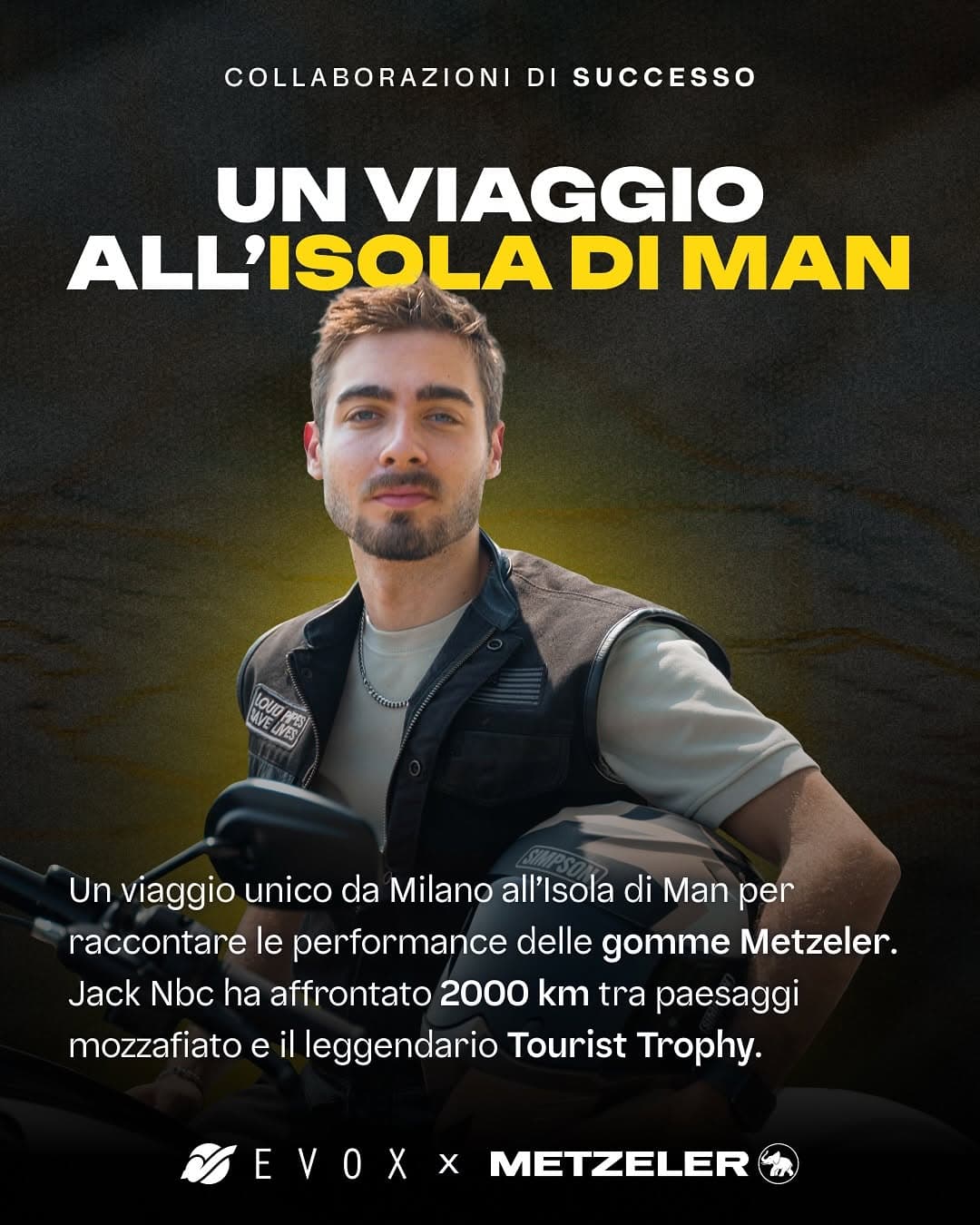 Da Milano all’Isola di Man con @jack_nbc 🏍️🌍
Un viaggio di 2000 km per testare le gomme Metzeler Case Study: Da Milano all’Isola di Man con @jack_nbc 🏍️🌍
Un...