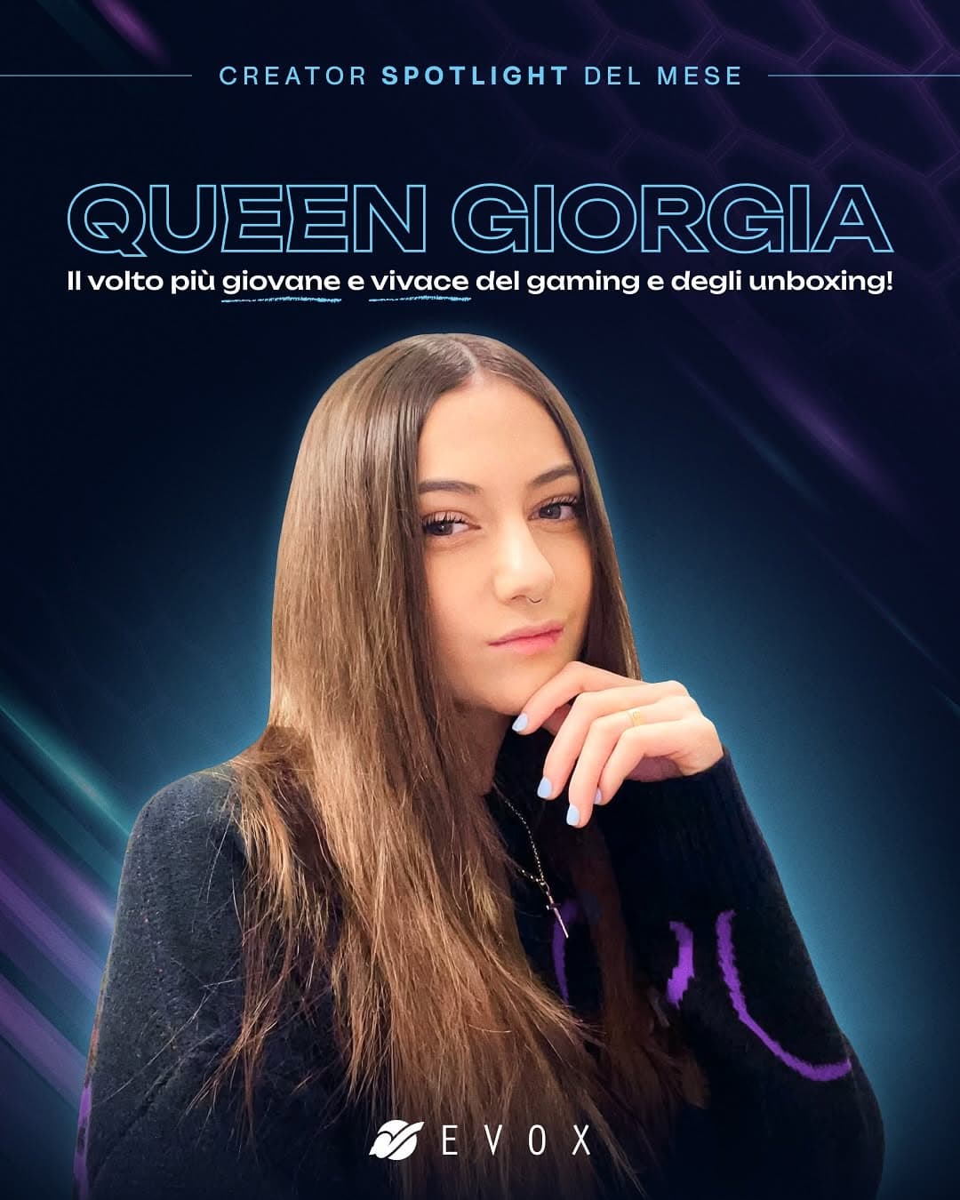 Queen Giorgia è la nostra ‘Creator Spotlight’ del mese di Gennaio! 🎮😈
Autenticità, energia e dedi Case Study: Queen Giorgia è la nostra ‘Creator Spotlight’ del ...
