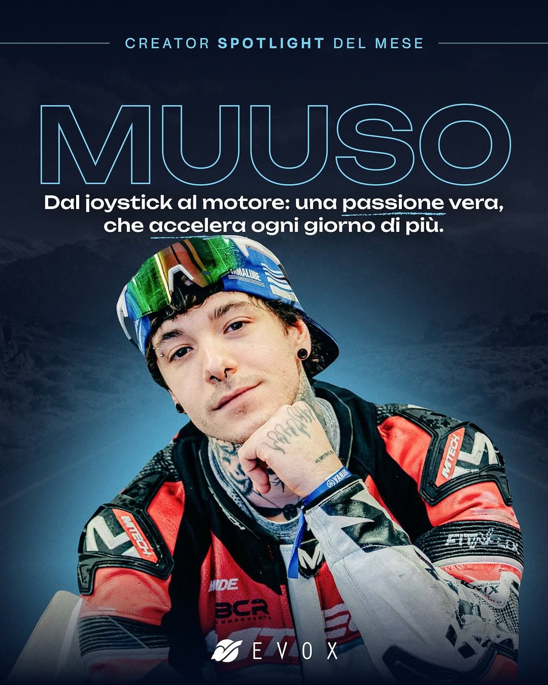 Muuso è il nostro Creator Spotlight del mese di maggio! 🏍️🔥
Dedizione, carisma e voglia di reinve Case Study: Muuso è il nostro Creator Spotlight del mese di ma...