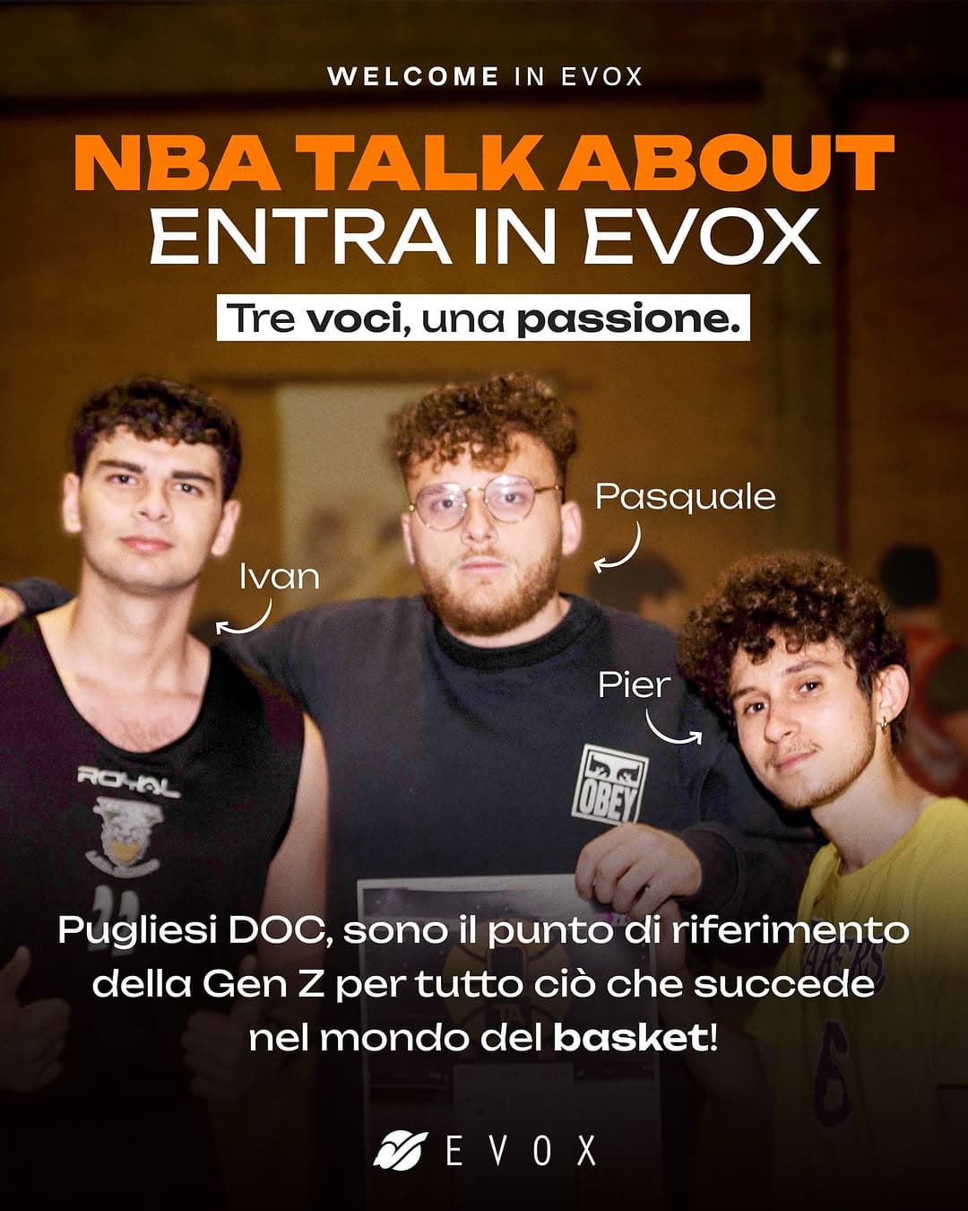 Tre amici, una passione infinita per la palla a spicchi 🏀⛹️
NBA Talk About entra ufficialmente nel Case Study: Tre amici, una passione infinita per la palla a sp...