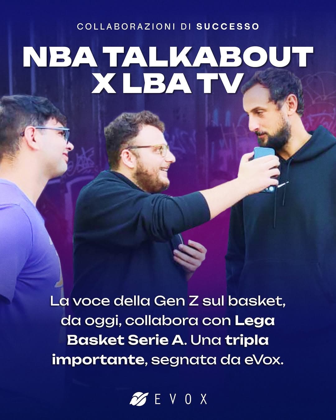 @nba_talk_about diventa partner ufficiale di LBA TV, la nuova piattaforma che da questa stagione osp Case Study: @nba_talk_about diventa partner ufficiale di LBA T...
